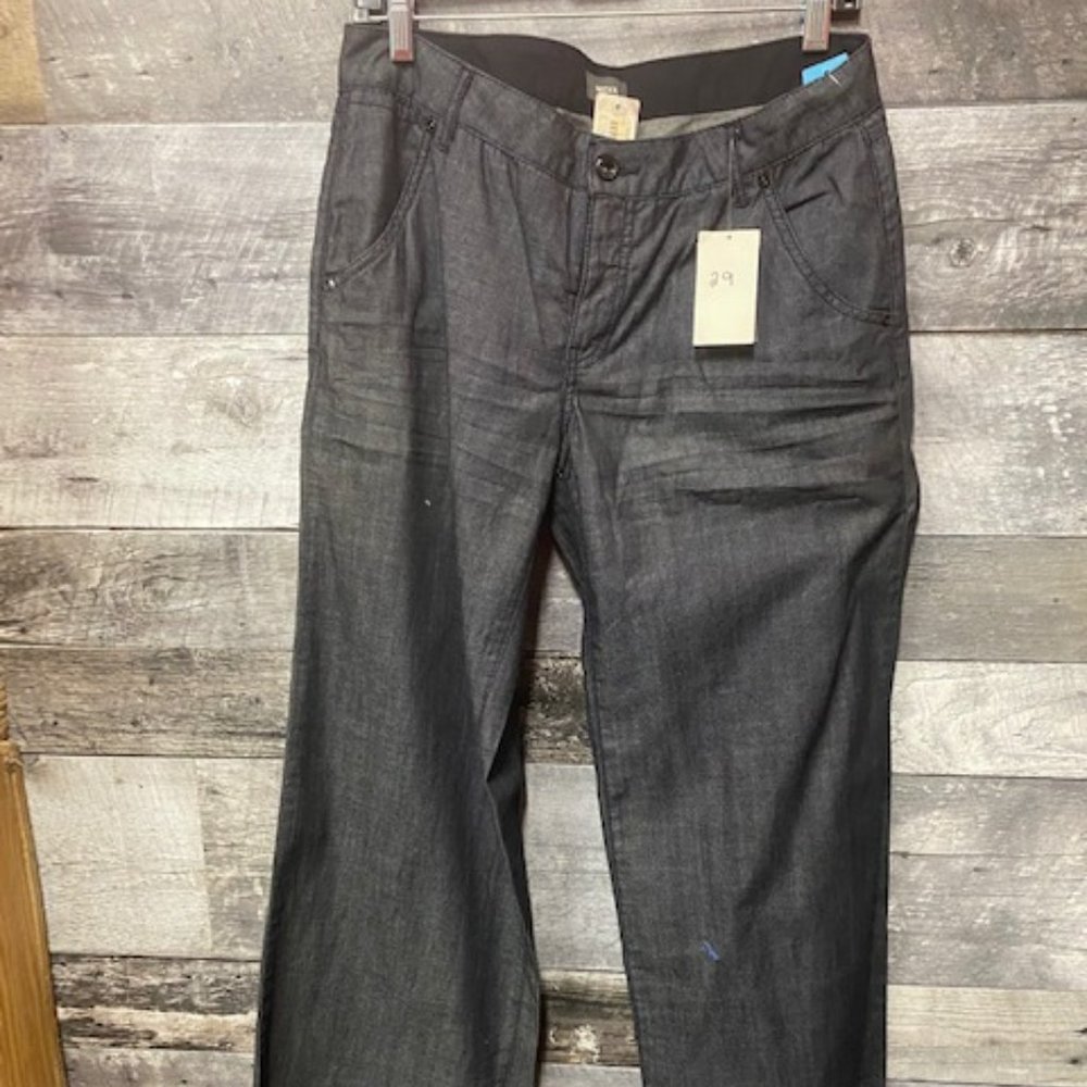 MEXX Charcoal Grey Pant Size: 12 NWT
